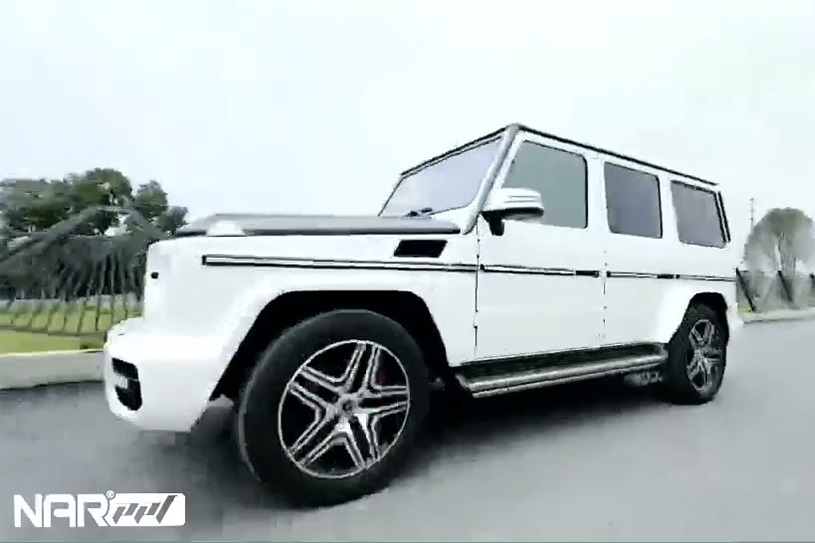 奔馳大G也要貼隱形車衣，收藏價值更高